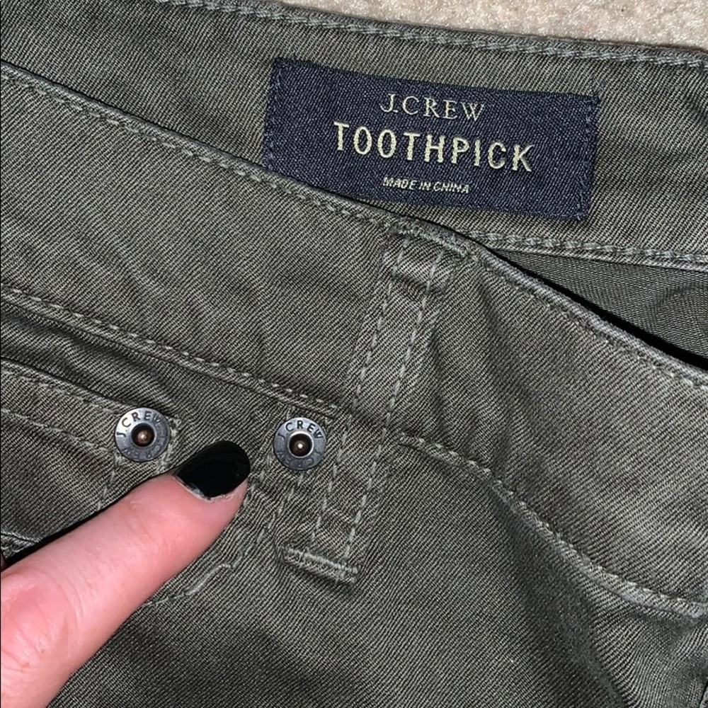 Toothpick J. Crew pants - Picture 2 of 4